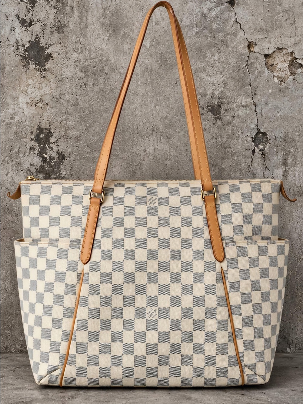 Louis Vuitton Totally MM Tote Damier Azure
